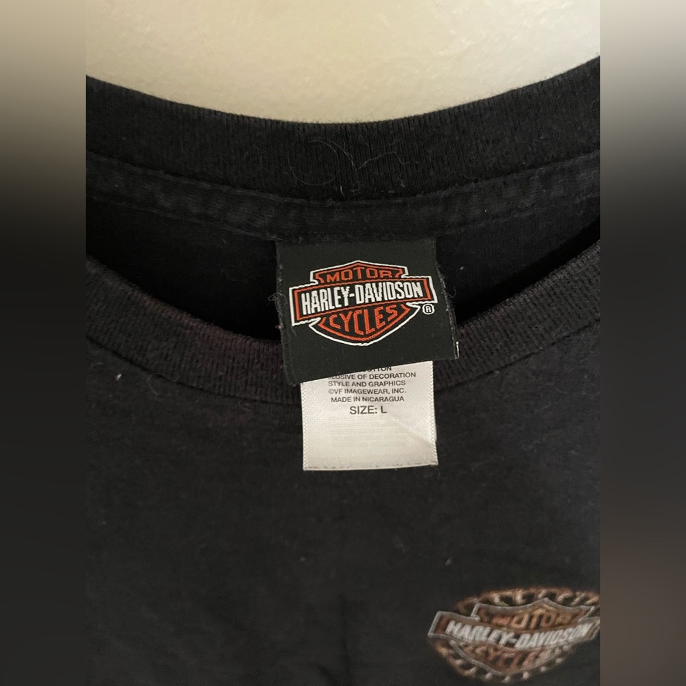 ✨Men’s Harley Davison Tee Size Large - Picture 4 of 7